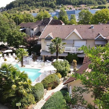 Logis Hotel - Restaurant - Spa - Le Relais De Farrou Villefranche-de-Rouergue Exteriör bild